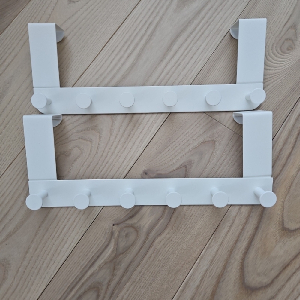 SOLD**IKEA White Over The Door Hanger
